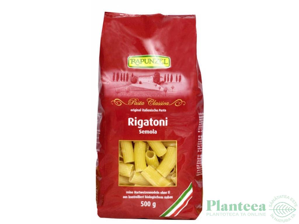 Paste rigatoni grau eco 500g - RAPUNZEL