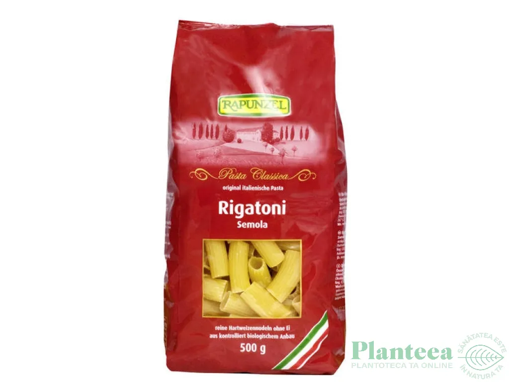 Paste rigatoni grau eco 500g - RAPUNZEL