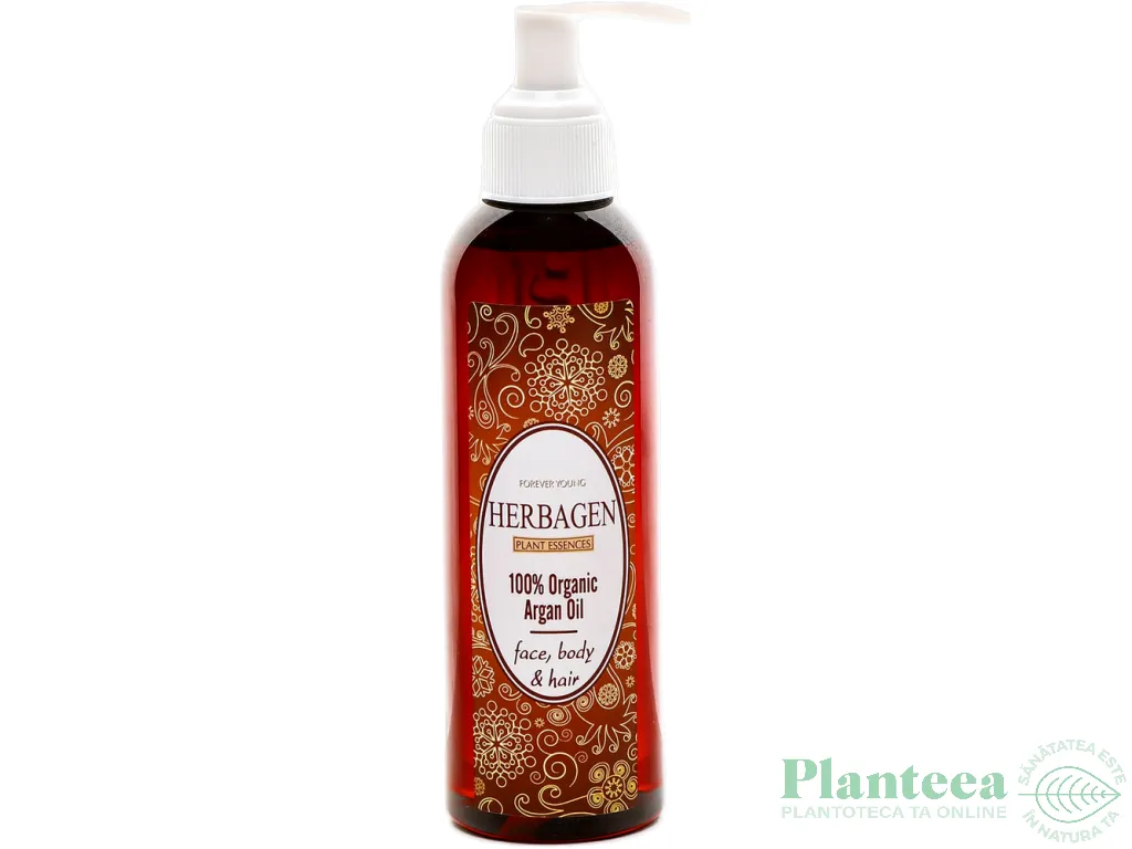 Ulei argan par ten corp 100% organic 150ml - HERBAGEN