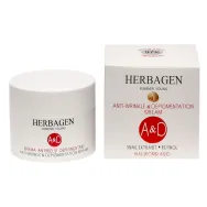 Crema antirid depigmentare extract melc acid hialuronic retinol A&D 50g - HERBAGEN