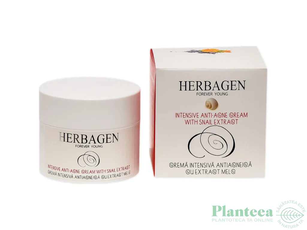 Crema antiacneica intensiva extract melc 50g - HERBAGEN