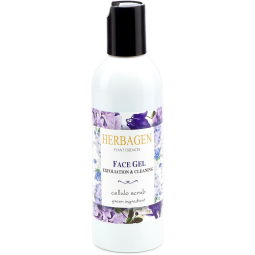 Gel facial exfoliator scrub celulozic 150ml - HERBAGEN