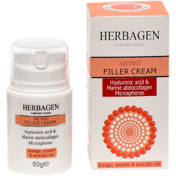 Crema filler fata microsfere acid hialuronic atellocolagen 50g - HERBAGEN