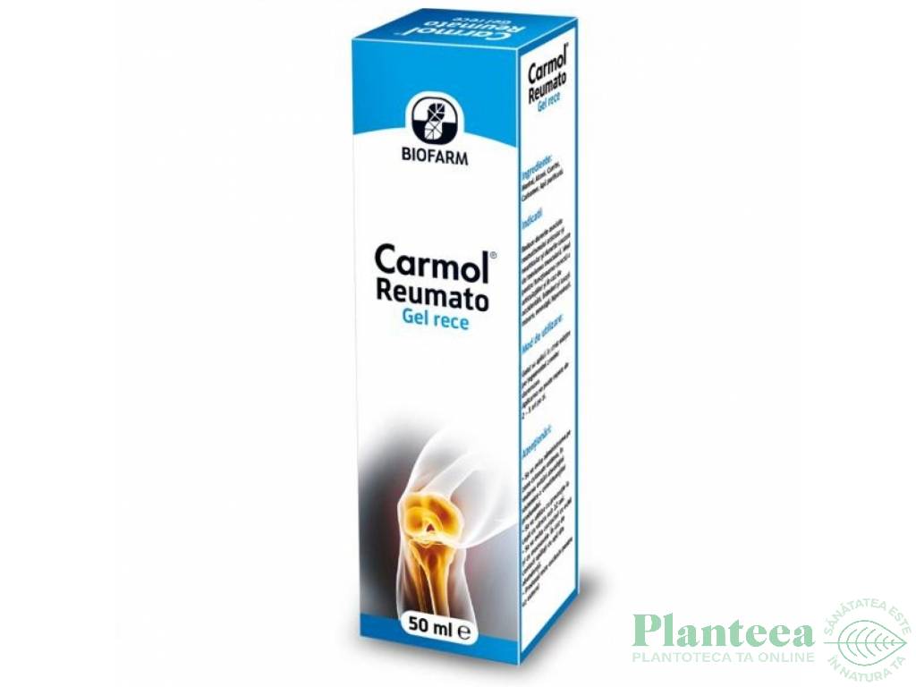Gel antireumatic Carmol 50ml - BIOFARM