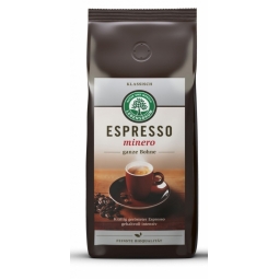 Cafea boabe espresso Minero eco 1kg - LEBENSBAUM