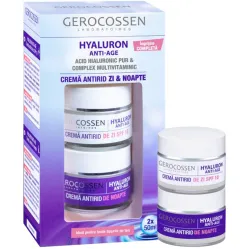 Caseta Hyaluron AntiAge 35+ [Crema zi spf10 50ml+Crema noapte 50ml] 2b - GEROCOSSEN