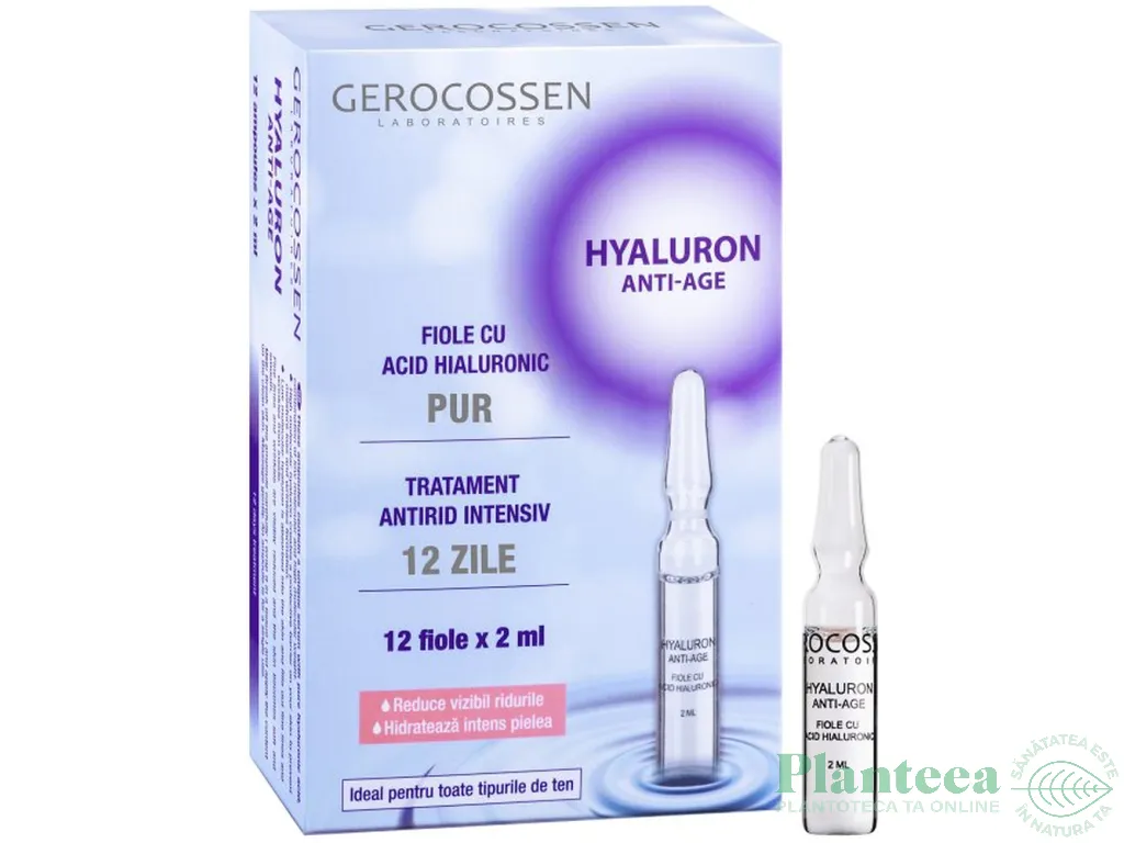 Fiole Hyaluron 12b x 2ml - GEROCOSSEN