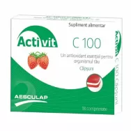 Vitamina C 100mg capsuni Activit 18cp - AESCULAP