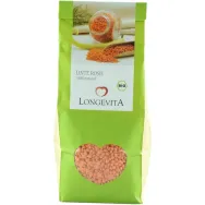 Linte rosie boabe eco 500g - LONGEVITA