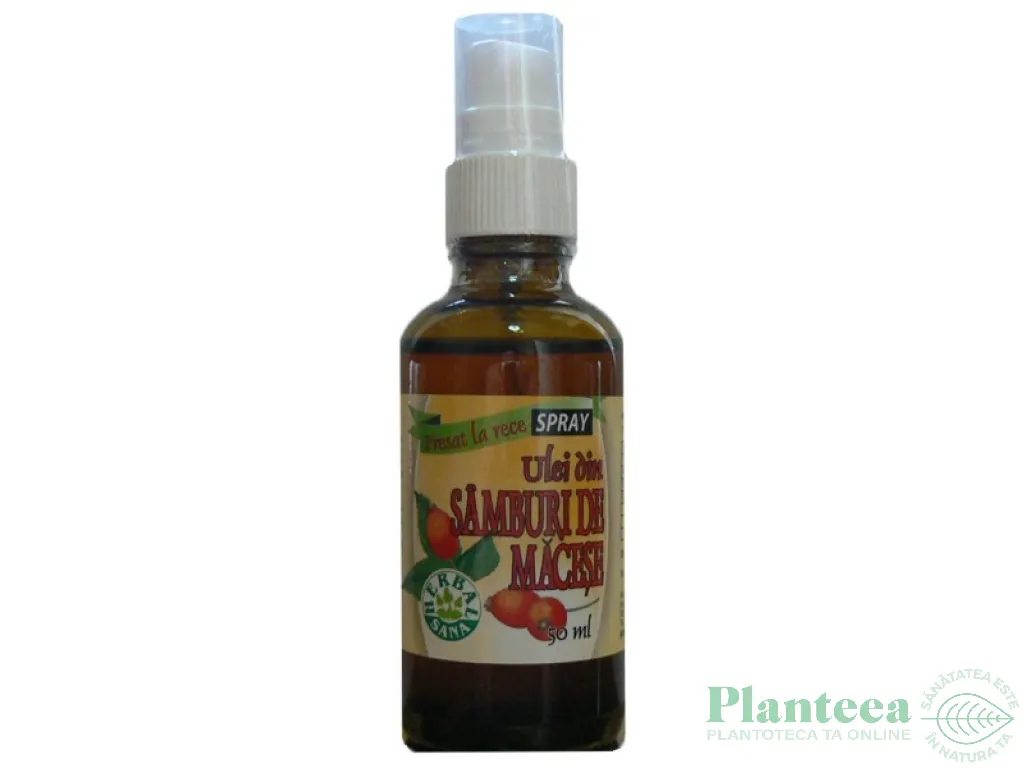 Ulei samburi macese spray 50ml - HERBAL SANA