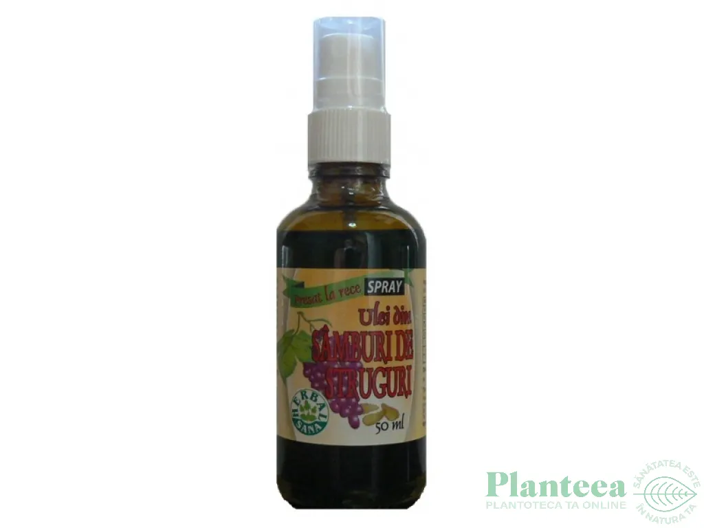 Ulei samburi struguri spray 50ml - HERBAL SANA