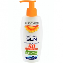 Lotiune protectie solara spf50 Natural Sun 200ml - GEROCOSSEN