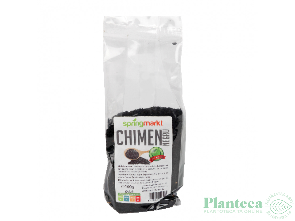 Condiment chimen negru [negrilica] seminte 100g - SPRINGMARKT