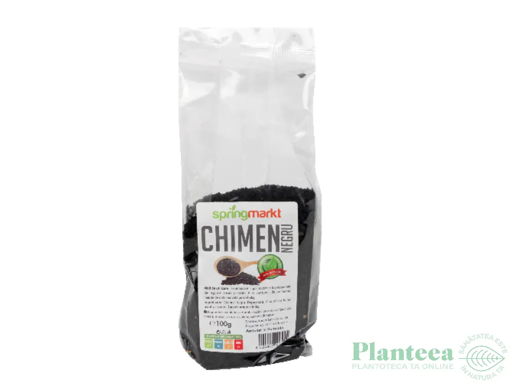 Condiment chimen negru [negrilica] seminte 100g - SPRINGMARKT