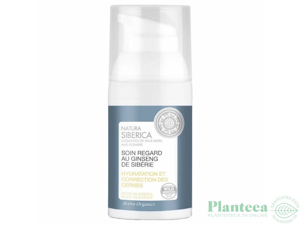 Crema gel contur ochi hidratanta anticearcan Siberian Ginseng 30ml - NATURA SIBERICA