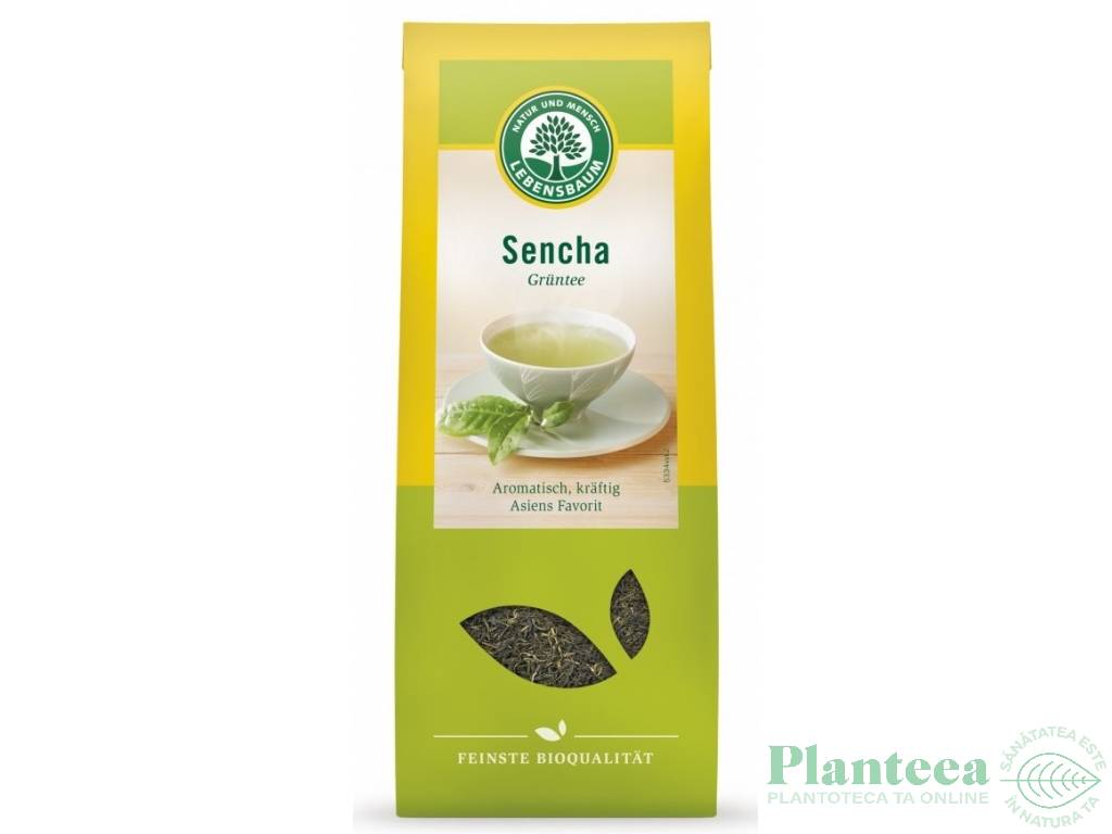 Ceai verde sencha eco 75g - LEBENSBAUM