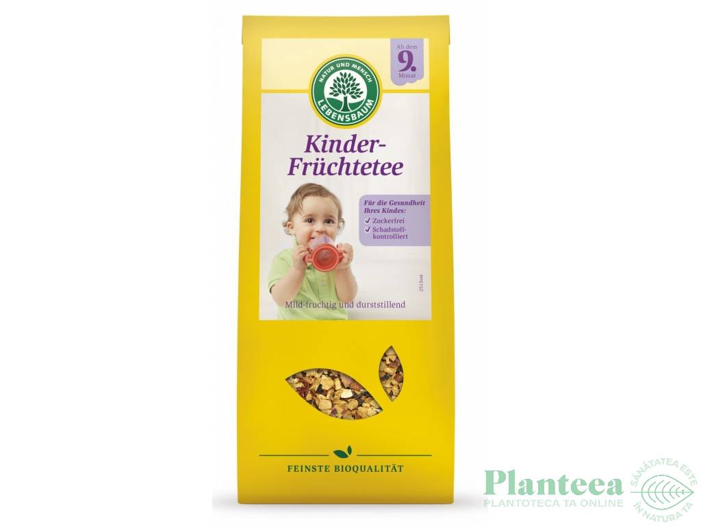 Ceai fructe bebe +9luni  100g - LEBENSBAUM