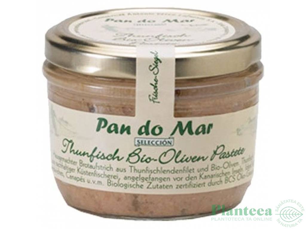 Pate ton masline 125g - PAN DO MAR