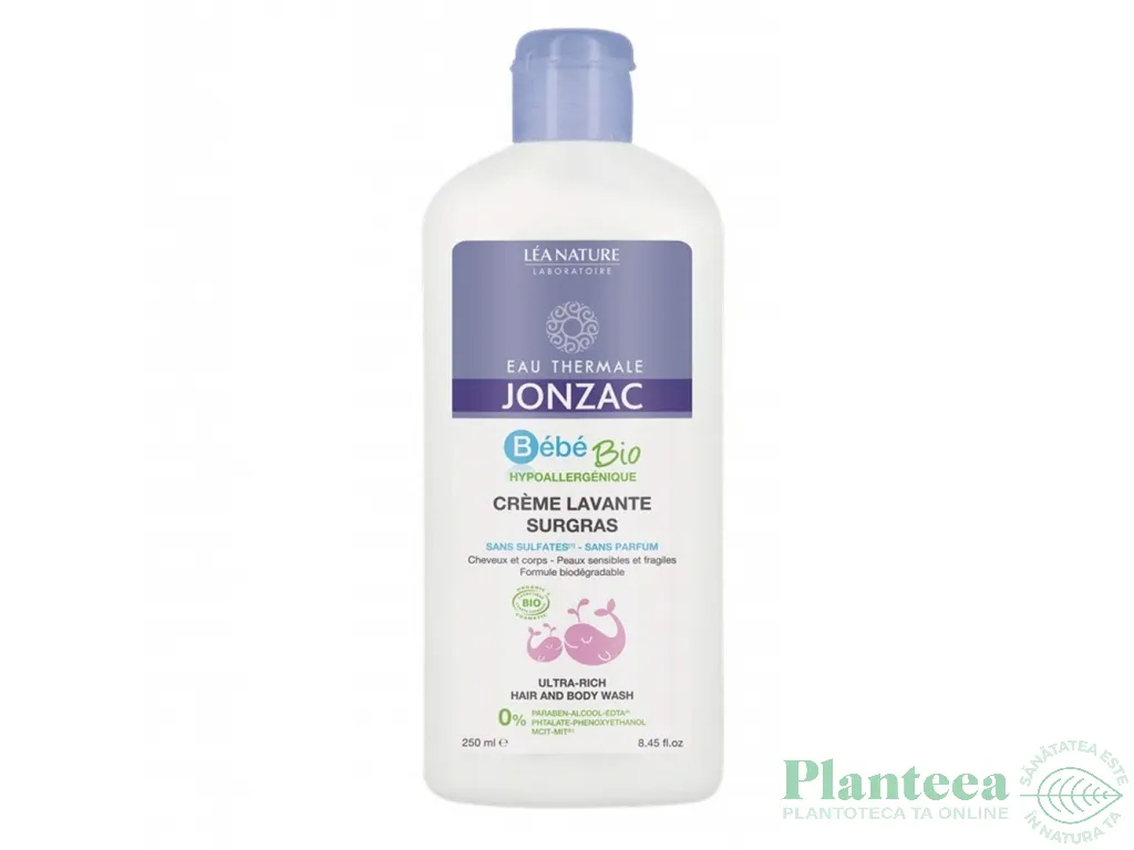 Crema baie delicata bebe 250ml - JONZAC