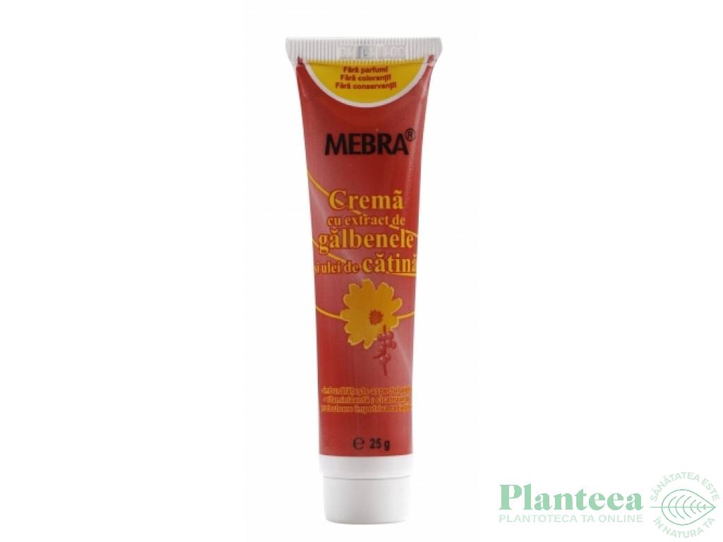 Crema galbenele ulei catina 25g - MEBRA