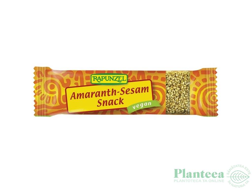 Baton snack amarant susan eco 25g - RAPUNZEL