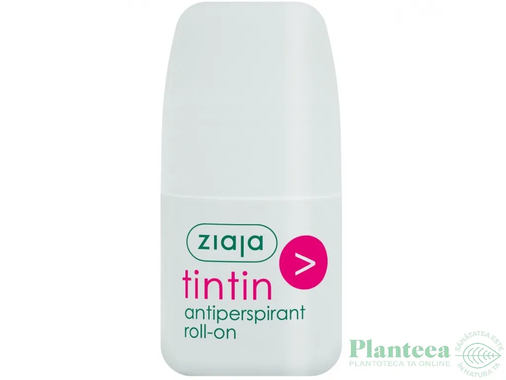 Antiperspirant roll on tintin unisex 60ml - ZIAJA