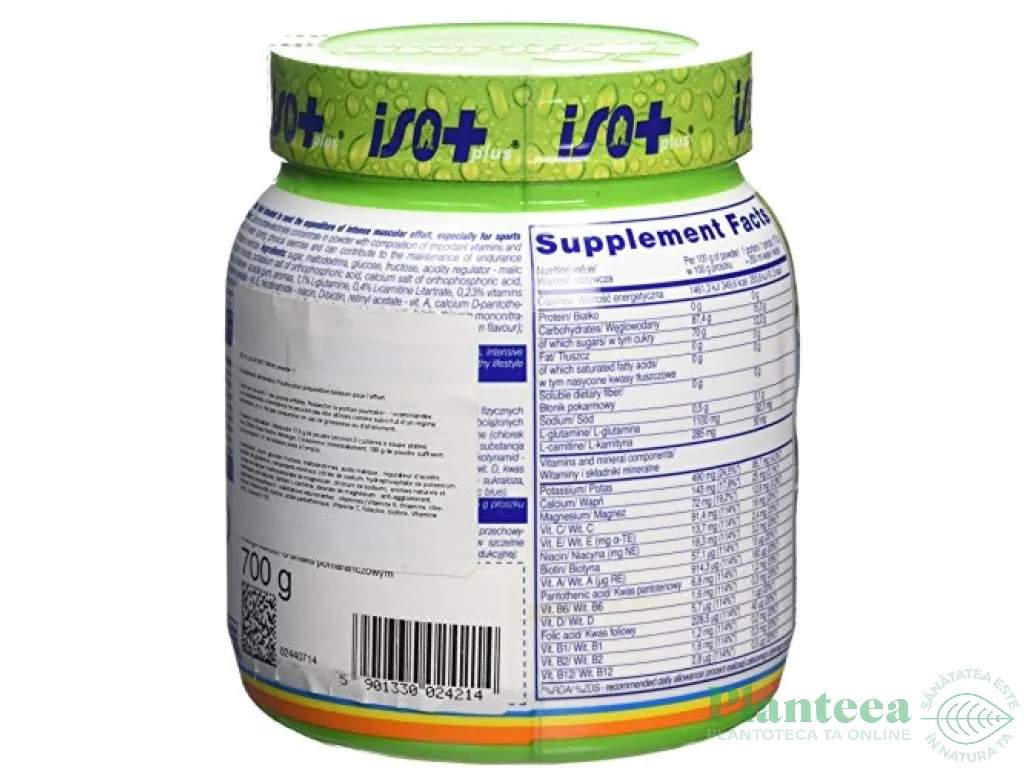 Pulbere izotonica Iso Plus portocale 700g - OLIMP