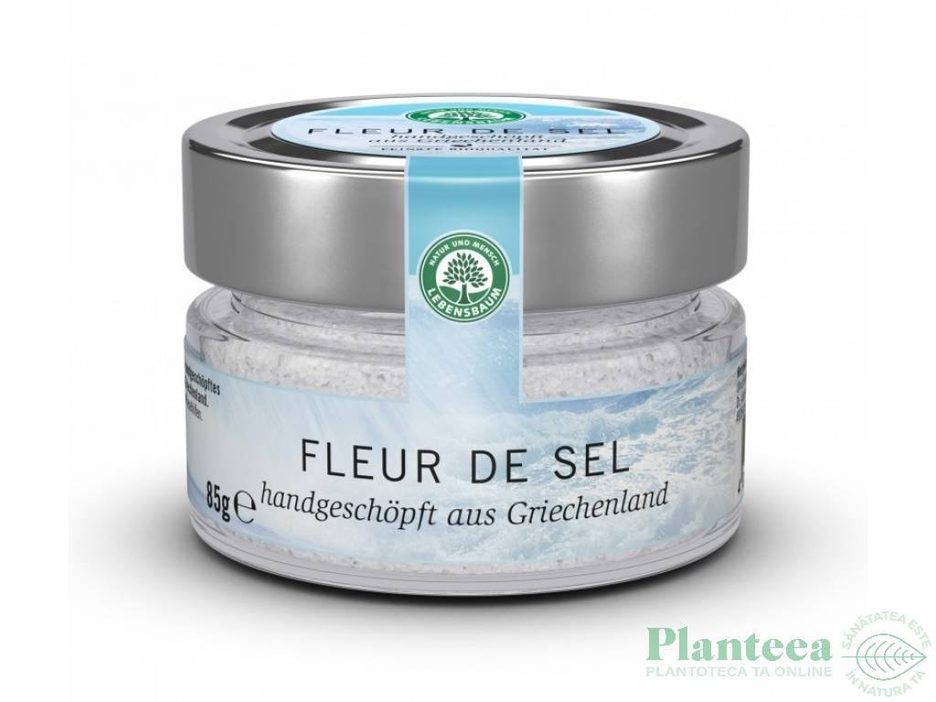 Flori de sare mlastina greceasca eco 85g - LEBENSBAUM