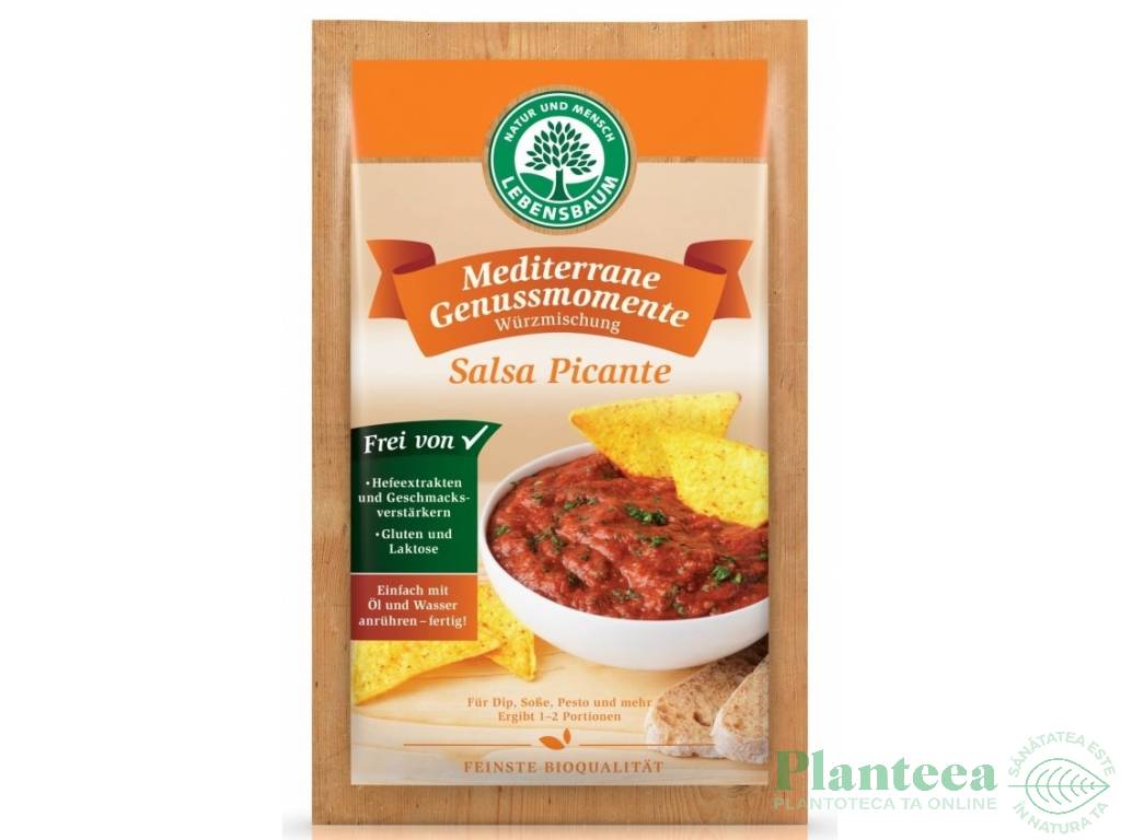 Condimente mediteraneene Salsa Picante eco 25g - LEBENSBAUM