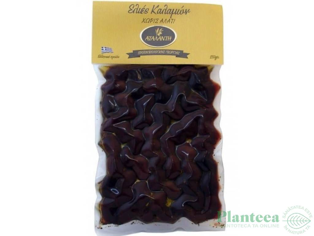 Masline kalamata fara sare eco 250g - ATALANTI