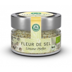 Flori de sare mlastina greceasca lamaie piper eco 80g - LEBENSBAUM