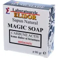 Sapun natural antiacneic carbune activ lemn dulce brusture Magic Soap 90g - ELIDOR