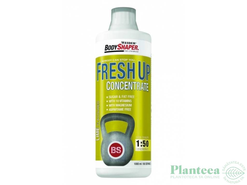 Concentrat lichid vitamine Fresh up lamai verzi 1L - BODY SHAPER