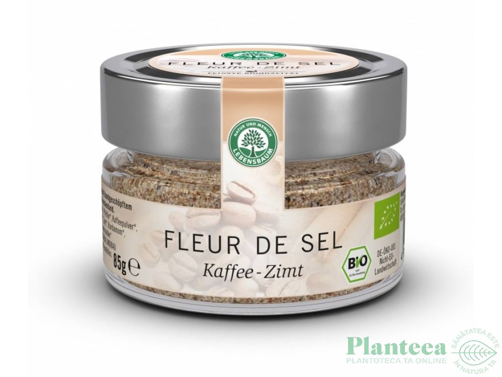 Flori de sare mlastina greceasca cafea scortisoara eco 85g - LEBENSBAUM