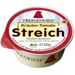 Pate vegetal fl soarelui tomate verdeturi 50g - ZWERGENWIESE