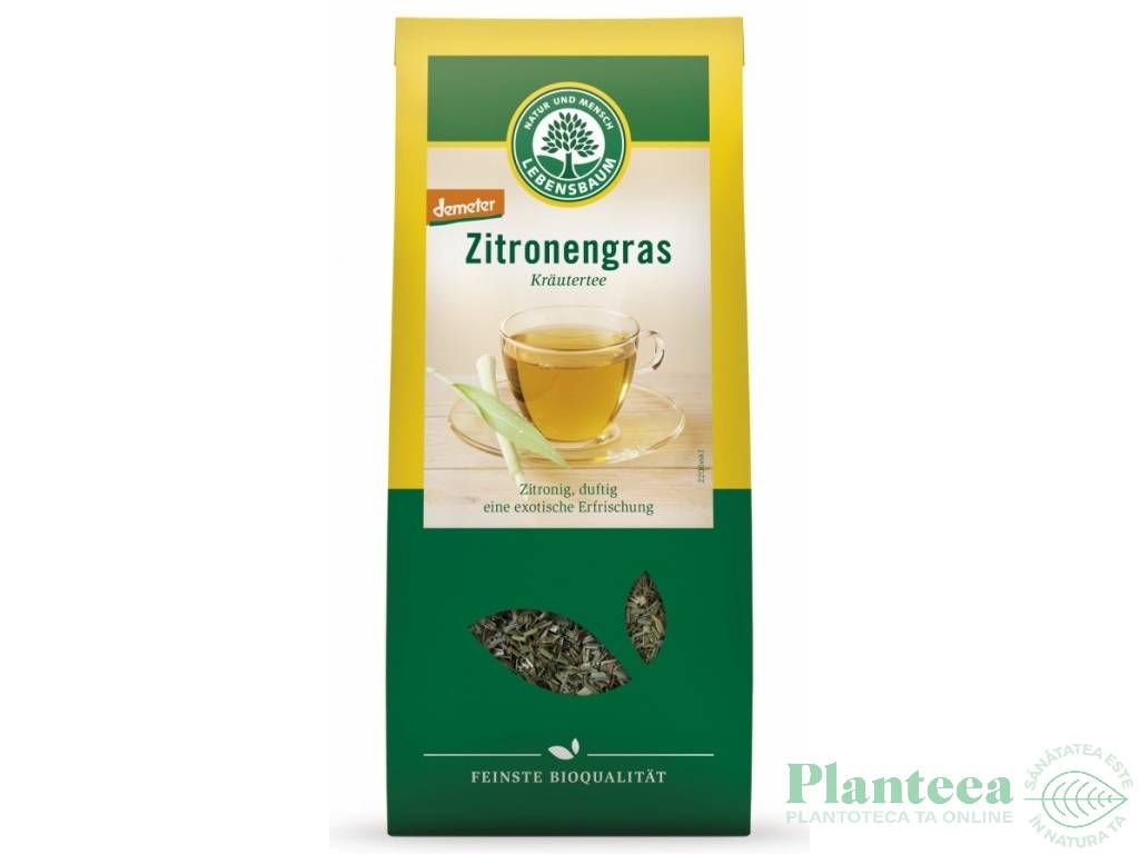 Ceai lemongrass eco 50g - LEBENSBAUM