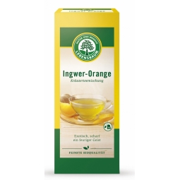 Ceai ghimbir portocale eco 20dz - LEBENSBAUM
