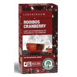 Ceai rooibos merisor eco 12dz - LEBENSBAUM