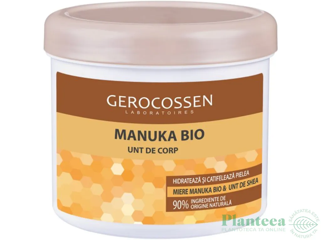 Unt corp unt shea ulei migdale Manuka Bio 450ml - GEROCOSSEN