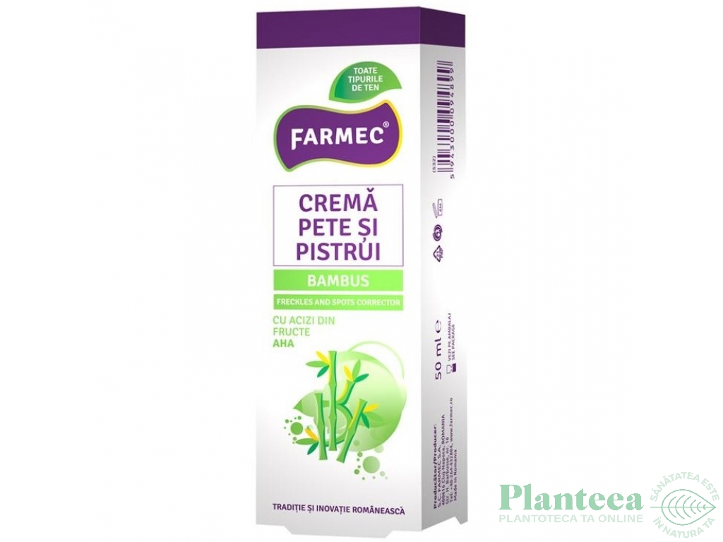 Crema corector pete pistrui 50ml - FARMEC