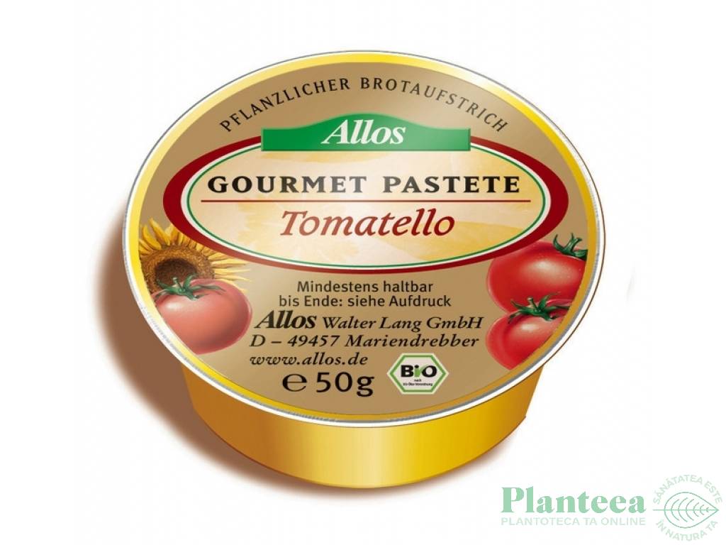 Pate vegetal tomate 50g - ALLOS