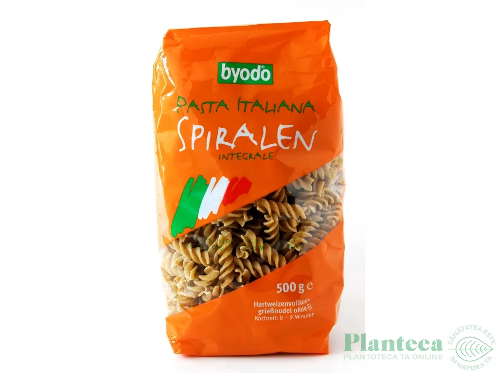 Paste spirale grau integral 500g - BYODO