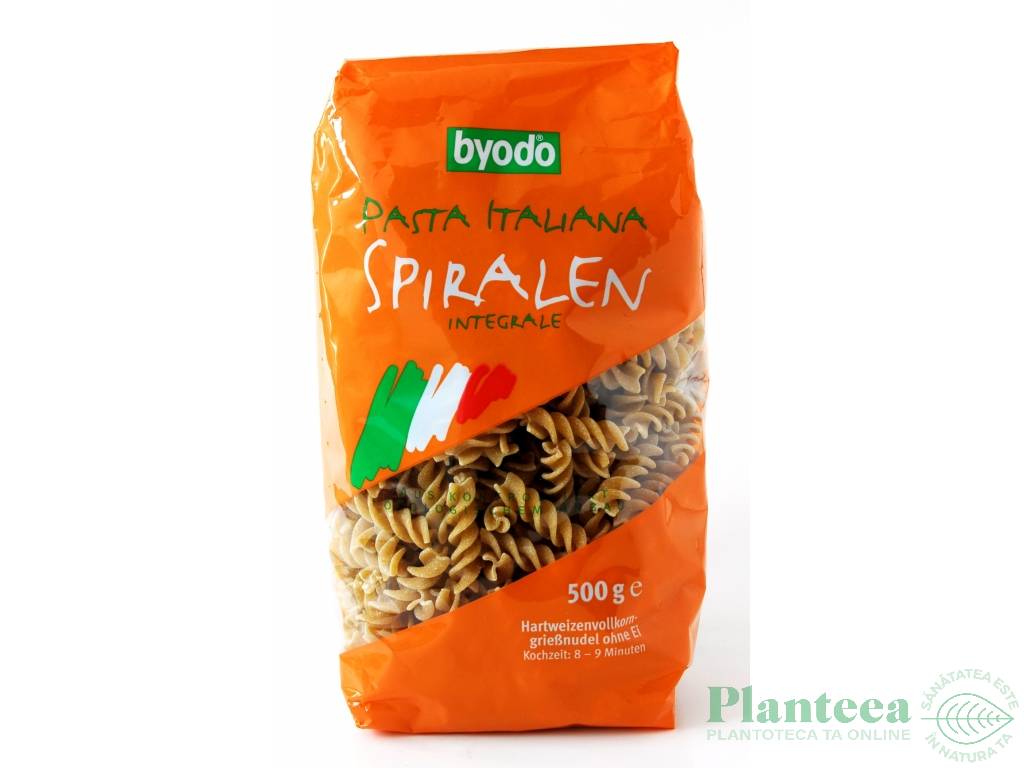 Paste spirale grau integral 500g - BYODO