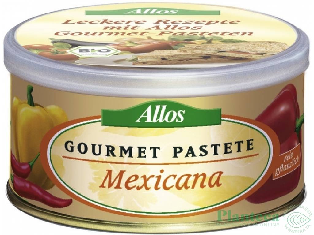 Pate vegetal mexican 125g - ALLOS