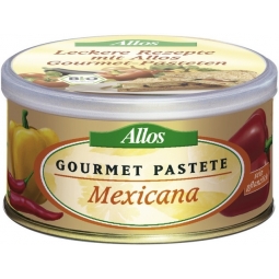 Pate vegetal mexican 125g - ALLOS