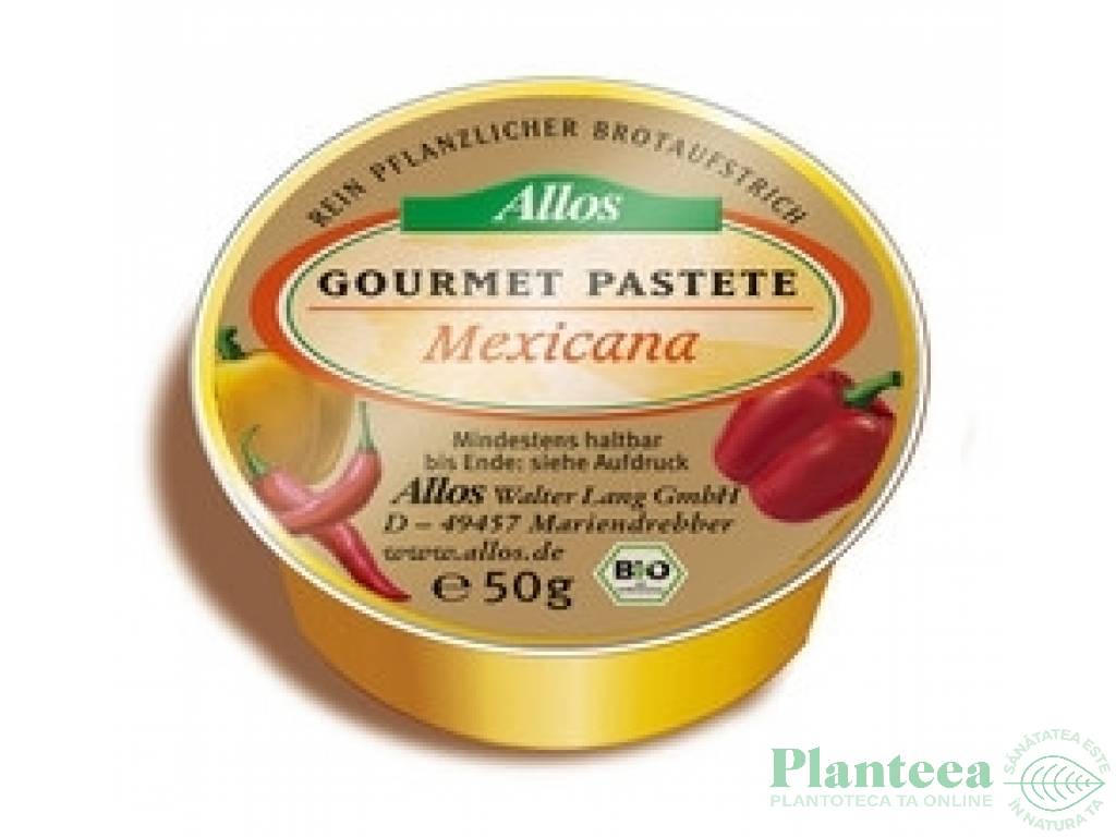 Pate vegetal mexican 50g - ALLOS