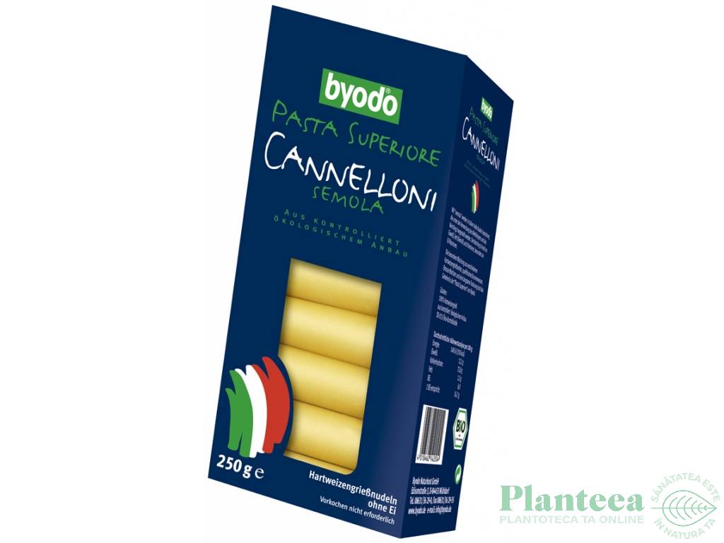 Paste cannelloni grau semola 250g - BYODO