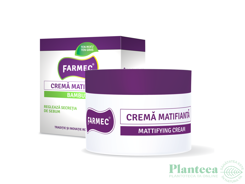 Crema matifianta bambus 50ml - FARMEC