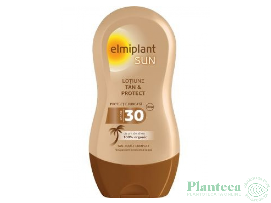 Lotiune protectie solara spf30 Tan Protect 200ml - ELMIPLANT