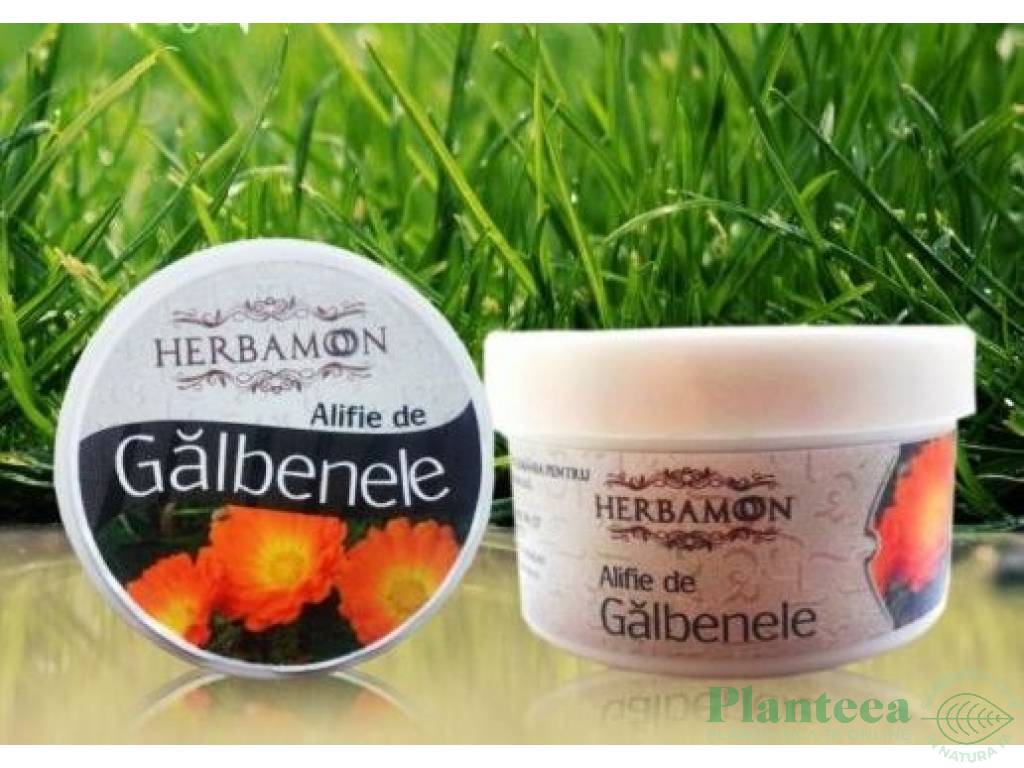 Crema galbenele 60g - HERBAMON